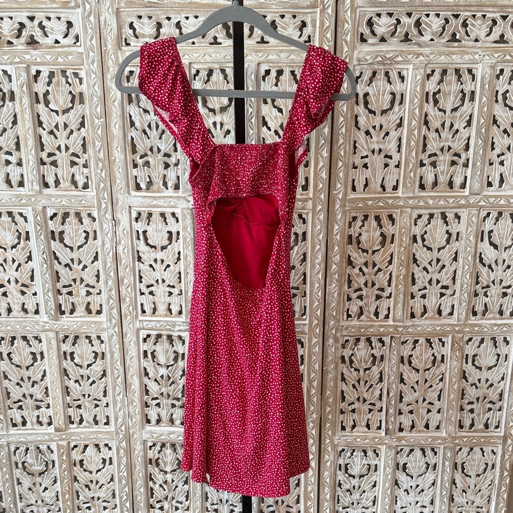 Hollister Red Polka Dot Dress - Picture 3 of 3